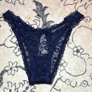 Victoria's Secret Navy Lace Panties